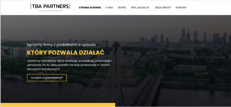 Strony Internetowe dla Kancelarii Prawnych